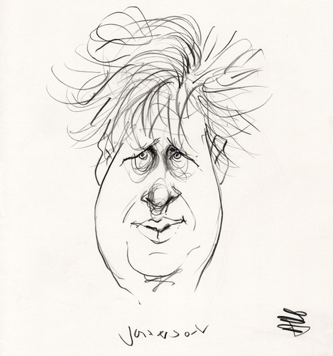 Cartoon: Boris Sissy Johnsen (medium) by helmutk tagged politics