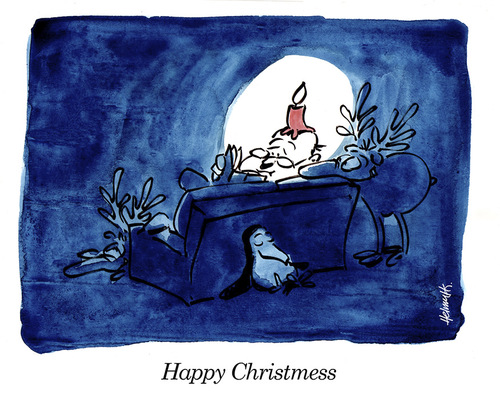 Cartoon: Christmess 2016 (medium) by helmutk tagged christmas
