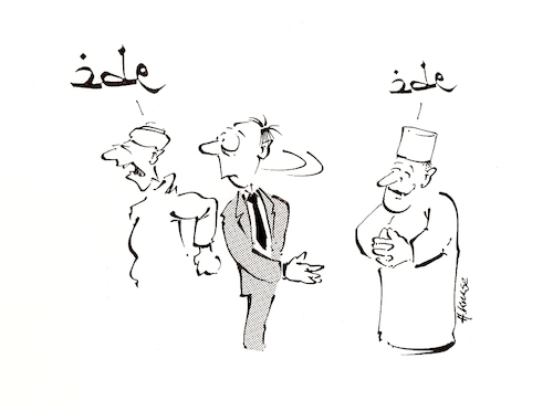 Cartoon: Context (medium) by helmutk tagged culture