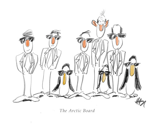 Cartoon: Corporate Climate Change (medium) by helmutk tagged environment