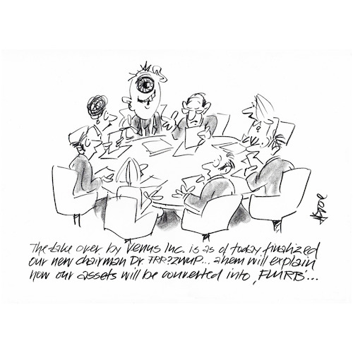 Cartoon: Currency Nouveau (medium) by helmutk tagged business