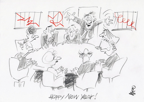 Cartoon: Happy? (medium) by helmutk tagged business
