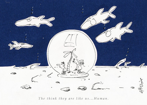 Cartoon: Human (medium) by helmutk tagged society