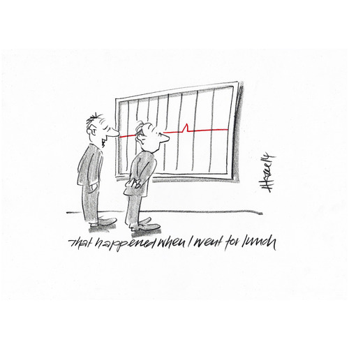 Cartoon: Lunch and Statistics (medium) by helmutk tagged economy,politics,business