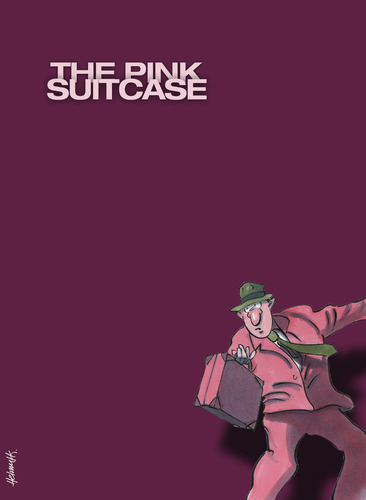 Cartoon: Pink Suitcase (medium) by helmutk tagged drama