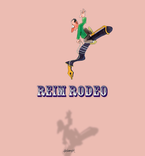 Cartoon: Reim Rodeo (medium) by helmutk tagged culture