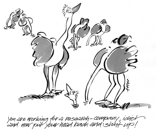 Cartoon: Social Research (medium) by helmutk tagged social,life