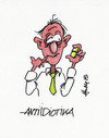 Cartoon: Anti Idiotika (small) by helmutk tagged philosophy