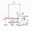 Cartoon: Art Border (small) by helmutk tagged art,and,culture