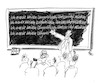 Cartoon: Boring (small) by helmutk tagged education