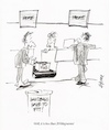 Cartoon: Check in (small) by helmutk tagged travel