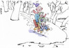 Cartoon: Happy Christmess 2013 (small) by helmutk tagged social,life