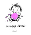 Cartoon: Instant Mask (small) by helmutk tagged society