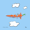 Cartoon: Möhren-Mobil (small) by helmutk tagged design
