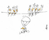 Cartoon: Para Birding (small) by helmutk tagged nature