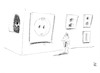 Cartoon: Sockets (small) by helmutk tagged culture