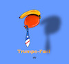 Cartoon: Trumpe le Dingens (small) by helmutk tagged politics