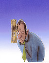 Cartoon: Voyeur (small) by helmutk tagged culture