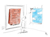 Cartoon: Wall-Art (small) by helmutk tagged culture