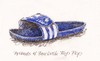 Cartoon: Zuckerbook Flip  Flop (small) by helmutk tagged zuckerbook