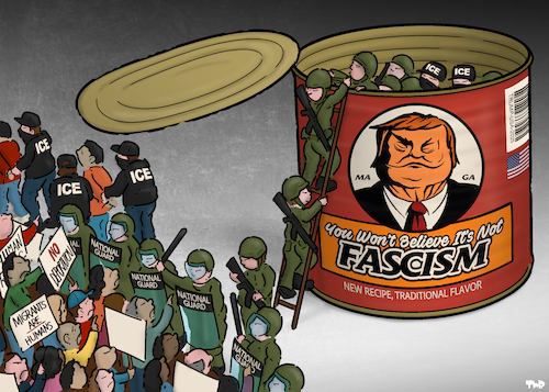 Can of fascism Can of fascism