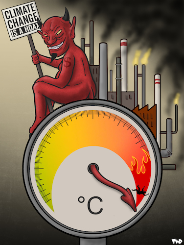 Climate change is a hoax Climate change is a hoax