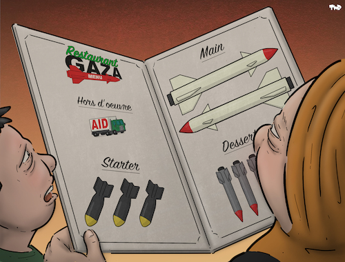 Gaza menu Gaza menu