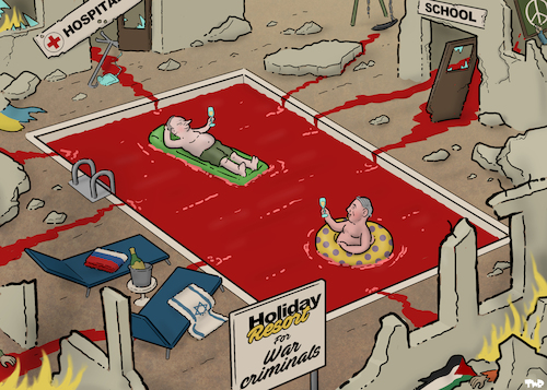 Holiday resort for war criminal Holiday resort for war criminal