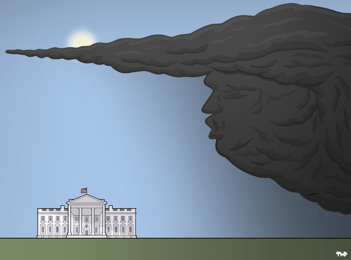 Shadow over the White House Shadow over the White House