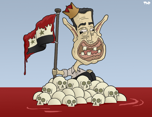 The mad king of Syria.. The mad king of Syria..