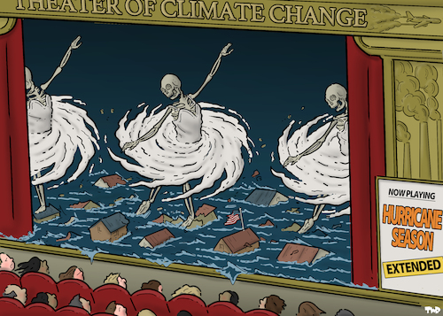 Theater of climate change Theater of climate change