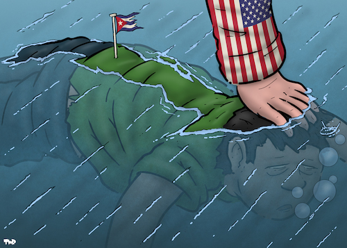 US blockade of Cuba