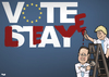 Cartoon: Brexit Referendum (small) by Tjeerd Royaards tagged brexit,uk,eu,referendum,london,mayor