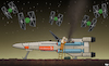 Cartoon: Broken down (small) by Tjeerd Royaards tagged astrazeneca,vaccine,pandemic,corona,covid,star,wars