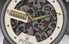 Cartoon: Gears of war (small) by Tjeerd Royaards tagged putin,ukraibne,russia,soldiers,war,victimis,death,toll,time,clock,watch