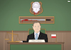 Cartoon: Judicial reform in Poland. (small) by Tjeerd Royaards tagged poland,lady,justice,judge,law,duda,reform,eu,europe