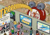 Cartoon: Solution (small) by Tjeerd Royaards tagged climate,crisis,greed,profit,companies,consumerism