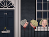 Cartoon: Vacancy (small) by Tjeerd Royaards tagged liz,truss,uk,tories,downing,street