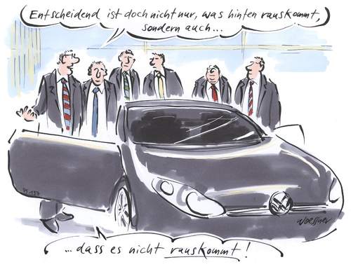 Cartoon: abgase (medium) by woessner tagged vw,abgasaffäre,abgasmessung,abgaswerte,umwelt,volkswagen,autoindustrie,umweltverschmutzung,emission,rückrufaktion,werbung,usa,export,aktie,aktionäre,vertuschung,autohersteller,autolobby,luftreinhaltung,feinstaub,diesel,russpartikel,eu,europa,brüssel,lobbyismus,klimawandel,erderwärmung,vw,abgasaffäre,abgasmessung,abgaswerte,umwelt,volkswagen,autoindustrie,umweltverschmutzung,emission,rückrufaktion,werbung,usa,export,aktie,aktionäre,vertuschung,autohersteller,autolobby,luftreinhaltung,feinstaub,diesel,russpartikel,eu,europa,brüssel,lobbyismus,klimawandel,erderwärmung