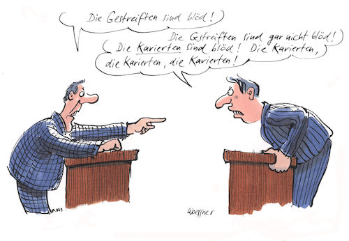 Gestreifte Gestreifte