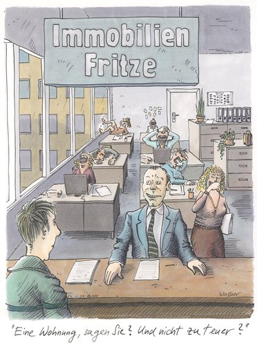 Cartoon: immobilienfritze (medium) by woessner tagged immobilien,fritze,miete,wohnungssuche,mietpreis,spekulation,luxusmodernisierung,wucher,gentrifizierung,wohnungsbau,immobilien,fritze,miete,wohnungssuche,mietpreis,spekulation,luxusmodernisierung,wucher,gentrifizierung,wohnungsbau