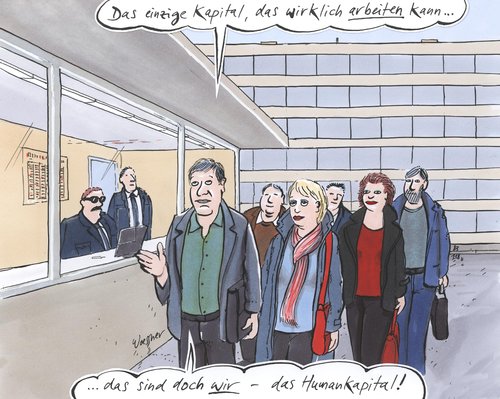 kapital arbeitet nicht