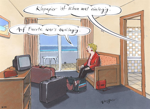 Cartoon: Klopapier (medium) by woessner tagged woessner,karikaturen,cartoons,anspruch,verwöhntheit,luxus,genuß,lebensfreude,kritiksucht,hotelzimmer,hotelkategorie,sternehotel,klopapier,urlaub,hotel,bewertung,konsum,ferien,auszeit,ankunft,urlaubsort,hotelbewertung,vergleich,kritik,mäkeln,mäkelei,krittelei,haar,in,der,suppe,bewertungsportal,woessner,karikaturen,cartoons,anspruch,verwöhntheit,luxus,genuß,lebensfreude,kritiksucht,hotelzimmer,hotelkategorie,sternehotel,klopapier,urlaub,hotel,bewertung,konsum,ferien,auszeit,ankunft,urlaubsort,hotelbewertung,vergleich,kritik,mäkeln,mäkelei,krittelei,haar,in,der,suppe,bewertungsportal