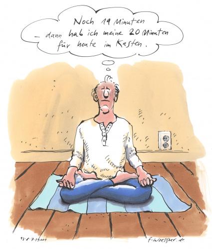 Cartoon: meditationsstress (medium) by woessner tagged meditation,yoga,versenkung,stress,beruhigung,stille,besinnung,esoterik,medizin,gesundheit,entspannung,meditation,yoga,versenkung,stress,beruhigung,stille,besinnung,esoterik,medizin,gesundheit,entspannung,entspannen,gymnastik,sport,erholen,arbeit,geist,seele,körper,meditieren