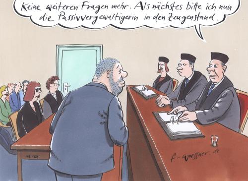 Cartoon: passivvergewaltigerin (medium) by woessner tagged passiv,vergewaltigung,raucher,sprache,justiz,gericht,angeklagter,verbrechen,verniedlichung,passiv,vergewaltigung,raucher,sprache,justiz,gericht,angeklagter,verbrechen,verniedlichung,rauchen,angeklagte,opfer,frau,mann,richter