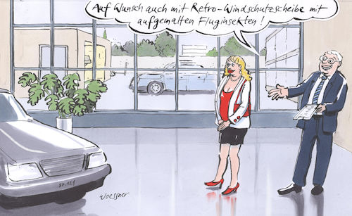 Cartoon: Retro Windschutzscheibe (medium) by woessner tagged freimut,woessner,karikaturen,cartoons,unkrautvernichter,pflanzenschutzmittel,basf,bayer,monsanto,lebendig,bodenleben,mutter,erde,agrarindustrie,zulassung,agrarminister,zulassuung,christian,schmidt,retro,windschutzscheibe,umwelt,ökologie,artensterben,pestizide,glyphosat,insektensterben,pflanzengift,ackergift,boden,umweltverschmutzung,bodenvergiftung,krebserregend,europäische,union,freimut,woessner,karikaturen,cartoons,unkrautvernichter,pflanzenschutzmittel,basf,bayer,monsanto,lebendig,bodenleben,mutter,erde,agrarindustrie,zulassung,agrarminister,zulassuung,christian,schmidt,retro,windschutzscheibe,umwelt,ökologie,artensterben,pestizide,glyphosat,insektensterben,pflanzengift,ackergift,boden,umweltverschmutzung,bodenvergiftung,krebserregend,europäische,union