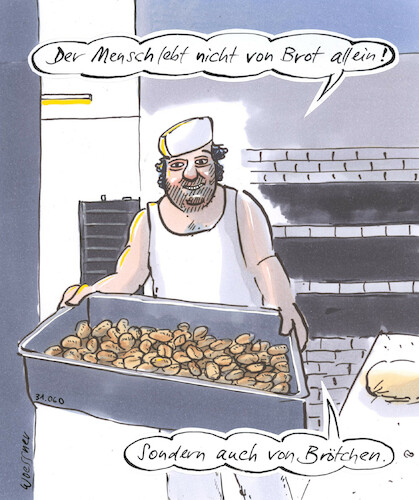 vom Brot allein vom Brot allein