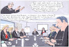 Cartoon: Ausbildungsgänge aufpeppen (small) by woessner tagged woessner,karikaturen,cartoons,lehrlingsgeld,grundvergütung,gehalt,lohn,einkommen,aufwertung,image,imageverbesserung,ansehen,gesellschaftliche,anerkennung,studiengang,ausbildungsgänge,aufpeppen,azubi,auszubildende,lehrling,geselle,bäcker,bachelor,backelor,banker,zaster,master,magister,kfz,mechaniker,mechatroniker,metzger,fleischer,schlachter,mettwurst