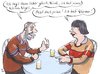 Cartoon: blind date (small) by woessner tagged kleiner,vogel,first,date,beziehung,erotik,verabredung,kennenlernen,speed,neurose,psychose,psychische,störung,harmonie,übereinstimmung,seelenverwandtschaft,tiere,wurm