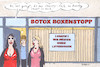 Cartoon: Botox (small) by woessner tagged woessner,karikaturen,cartoons,schönheit,aussehen,wettlauf,konkurrenz,schönheitskonkurrenz,schönheitsideal,erotik,künstlich,unecht,vortäuschung,vortäuschen,erotisches,signal,aufforderungscharakter,botox,boxenstopp,lippendruck,messung,schönheitschirurgie,schönheitswahn,charity,gala,marketing,kundenbindung,werbung,reklame,wettbewerb,rennen,formel,eins,wettrennen